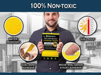 MaxGuard (20 Pack) Yellow Sticky Hanging Traps - Catch and Kill Fungus Gnats, Whiteflies, Mosquitos, Aphids, Leaf Miners, Flying Insect Catcher Glue Trappers for Indoor or Outdoor