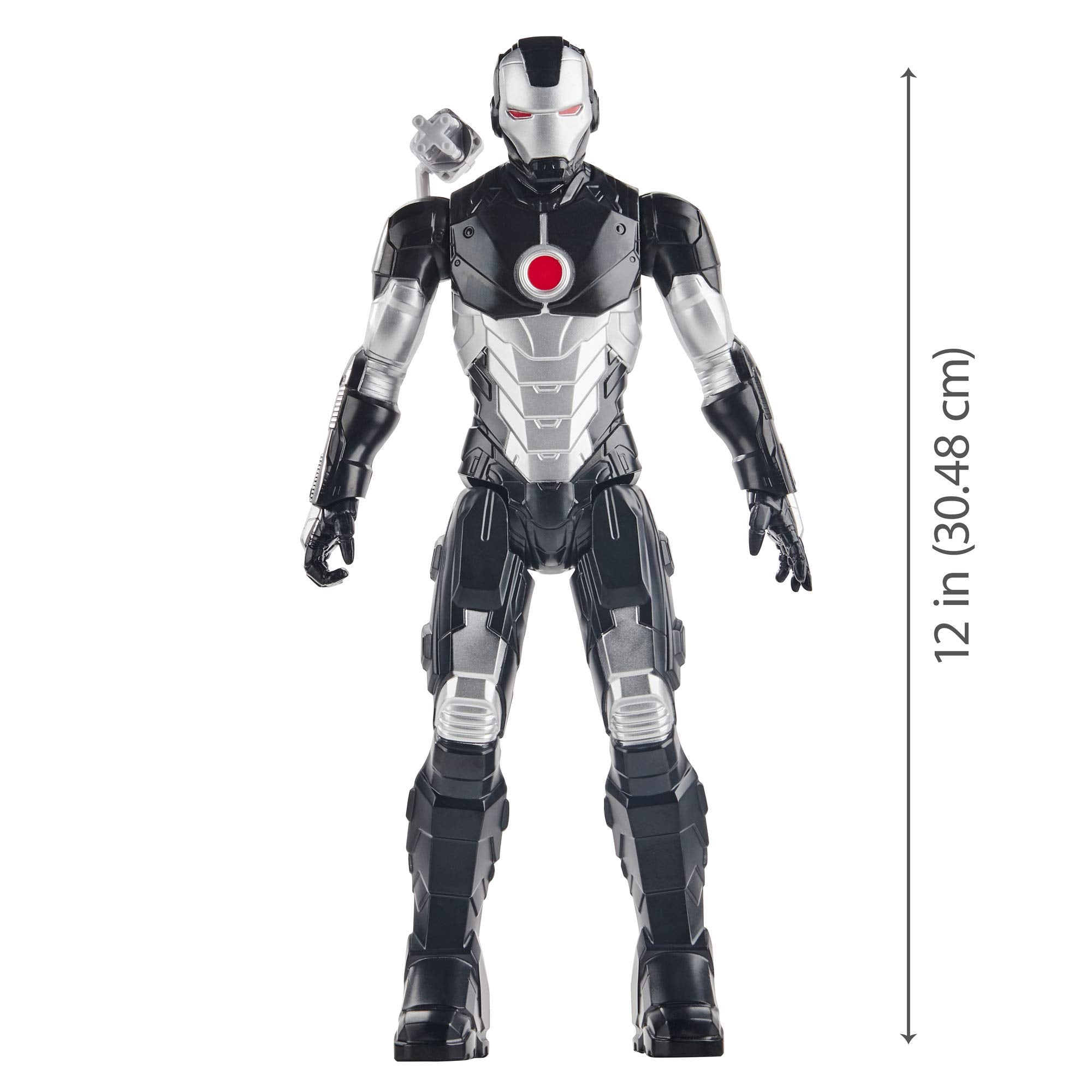 Buy now Avengers Titan Hero Series Blast Gear Marvel’s War Machine Action Figure, 12-Inch Toy, Inspired by The Marvel Universe, for Kids Ages 4 and Up at indiglob india