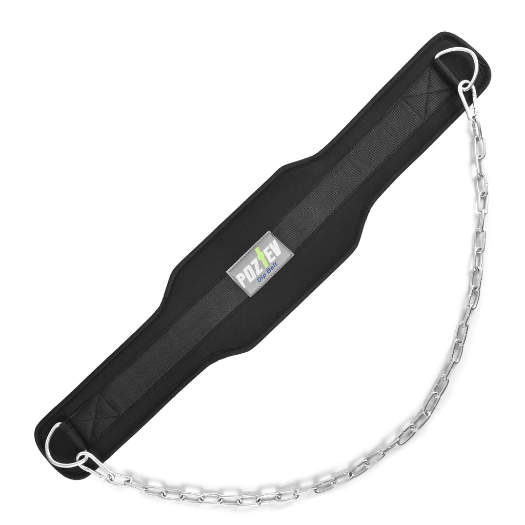 Dip Belt With Chain For Weight Lifting Optimal For Pull Ups Dips Squats Weightlifting Belt Squat Attachment Workout Dipping Belt - Unisex Gym Equipment