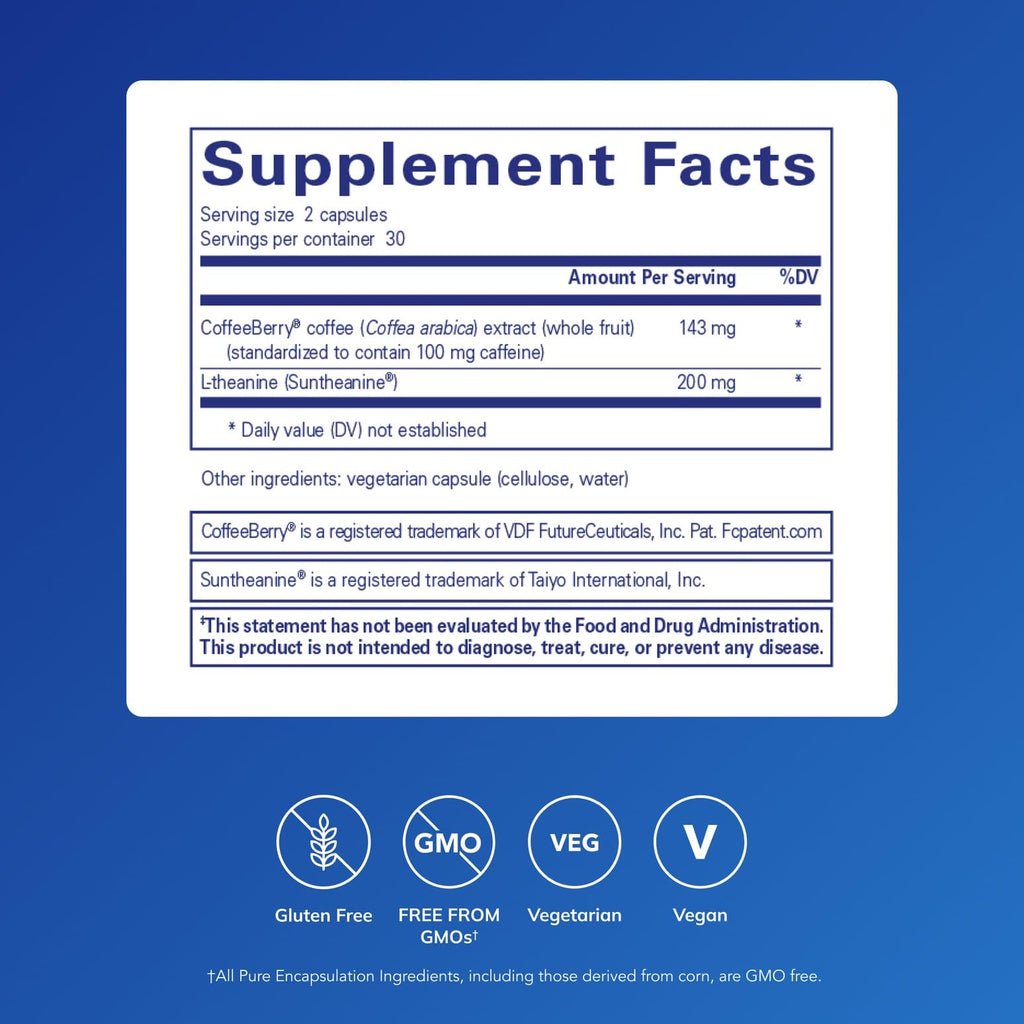 Pure Encapsulations CaffPhenol, 60 Capsules