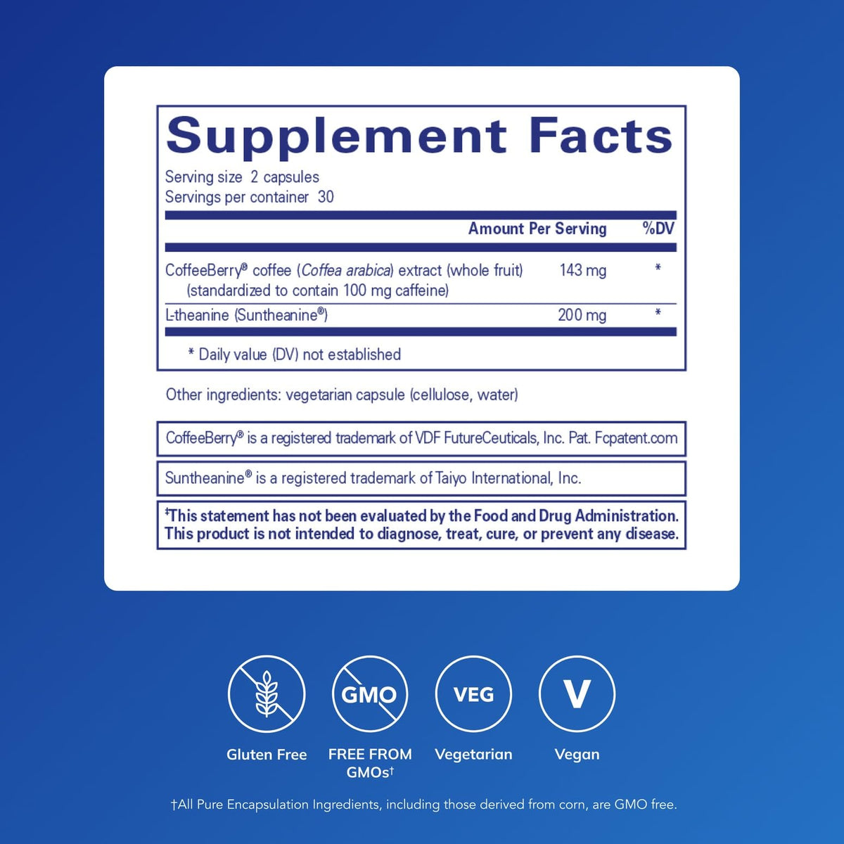 Pure Encapsulations CaffPhenol, 60 Capsules