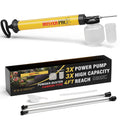 Relime Diatomaceous Earth Cannon Pump Large Capacity Powder Duster 4FT Long