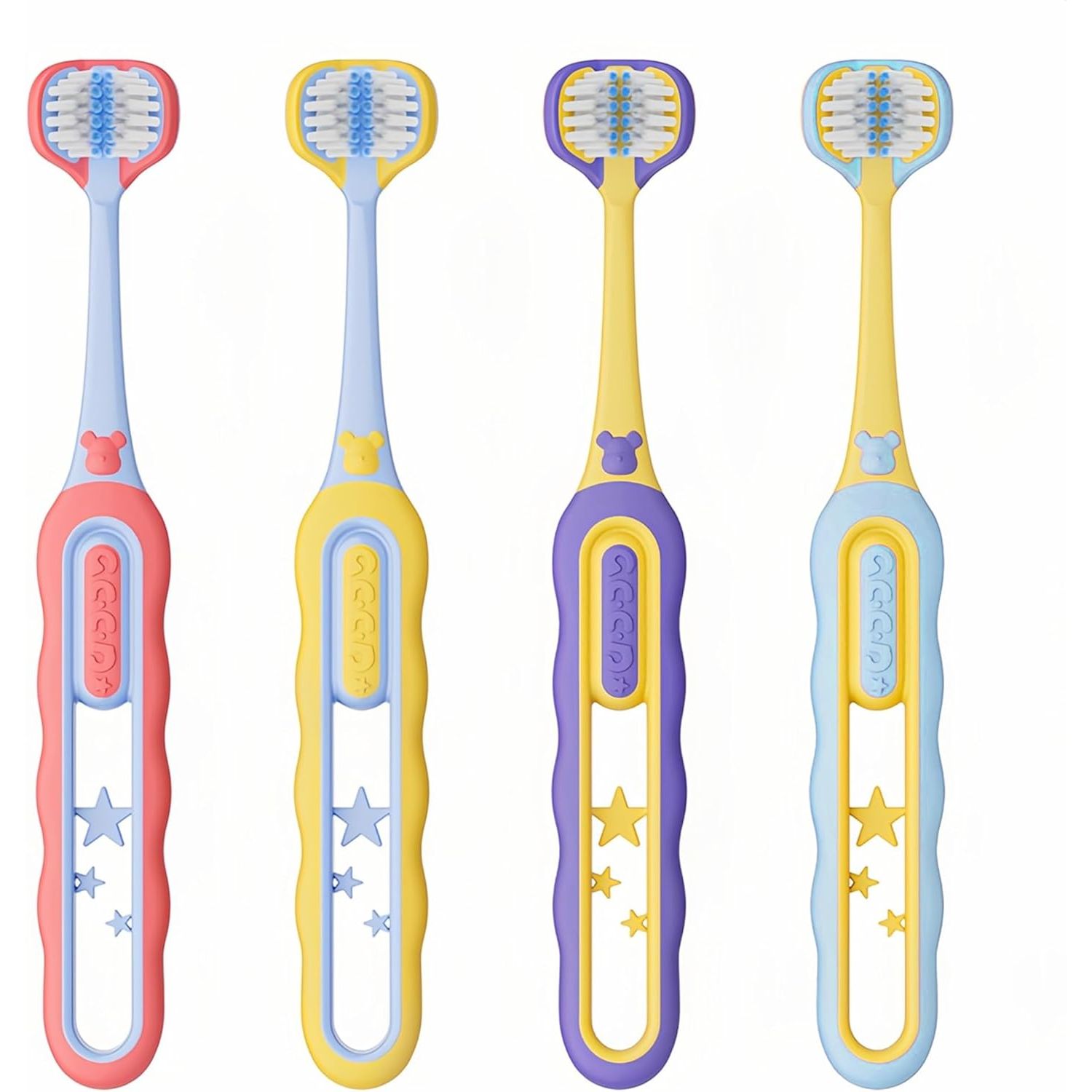 Buy now Baby Tongue Cleaner, Baby Toothbrush, 42Pcs Disposable Infant Toothbrush Clean Baby Mouth,Gauze Gum Cleaner Toothbrush Baby Oral Cleaning Stick Dental Care for 0-36 Month Baby+Free 1 Finger Toothbrush 1 Count (Pack of 4) at indiglob india