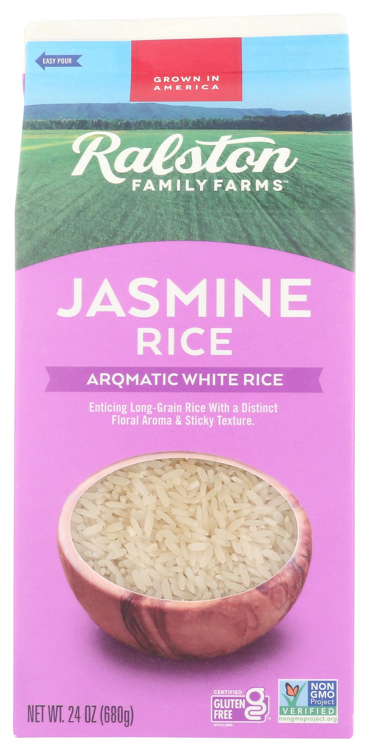 Ralston Family Farms, Rice White Jasmine, 24 Ounce