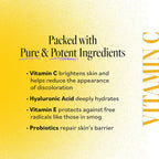 Buy now DERMA E Vitamin C Concentrated Serum, 2 Oz, with Hyaluronic Acid, Vitamin E & Aloe, All Natural, Antioxidant-Rich Concentrated Formula, Hydrating & Brightening Vitamin C Face Serum at indiglob india