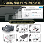 C9345 Ink Maintenance Box 2 Set Replacement for ET-8550 ET-5850 ET-16600 ET-16650 ET-5800 ET-5880 ET-8500 WF-7840 WF-7830 WF-7820 WF-7310 ST-C8000 ST-C8090 Printers (C12C934591/PXMB9)(2 Packs)