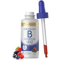 Carlyle Vitamin B Complex Sublingual | 2 fl oz | Liquid Drops | with B12