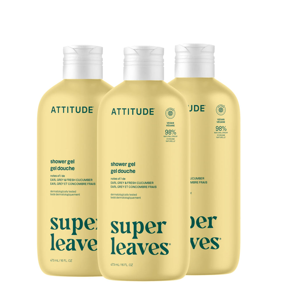 Buy now ATTITUDE Body Wash, EWG Verified Shower Gel, Dermatologically Tested, Plant and Mineral-Based, Vegan Personal Care Products, Pear & Amber Scent, 16 Fl Oz at indiglob india