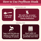 Organic India Psyllium Herbal Powder, Whole Husk Fiber Supplement, 12 oz