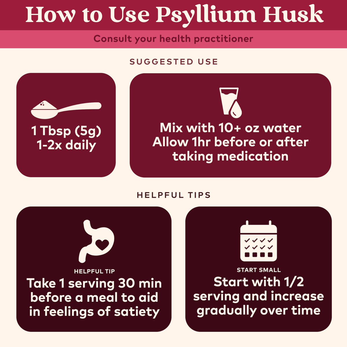 Organic India Psyllium Herbal Powder, Whole Husk Fiber Supplement, 12 oz