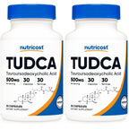Nutricost Tudca 500mg, 30 Capsules (Tauroursodeoxycholic Acid) Gluten Free | Premium Quality, GMO-Free