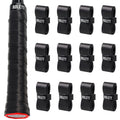 Rolett 12 Pack Tennis Racket Grip Tape, Precut Anti Slip Tennis Grip Tape