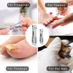 Buy now Nail Clippers Set,Fingernail Toenail Clippers for Thick Nails,Nail Clipper for Adult Men Women Seniors at indiglob india