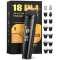 Beard Trimmer for Men, Cordless 18-in-1 Electric Razor & Hair Clipper,Gifts | Waterproof Mustache Grooming Kit, Rechargeable Beard Hair Nose Ear & Body Trimmer, Face Shaver, gift for men,husband & father