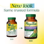 MegaFood Magnesium Glycinate, Malate, Citrate 300mg, 120 Capsules | Highly Absorbable 3 in 1 Magnesium Complex Blend to Support Heart & Muscle Function, Stress & Sleep, Vegetarian, 60 Servings