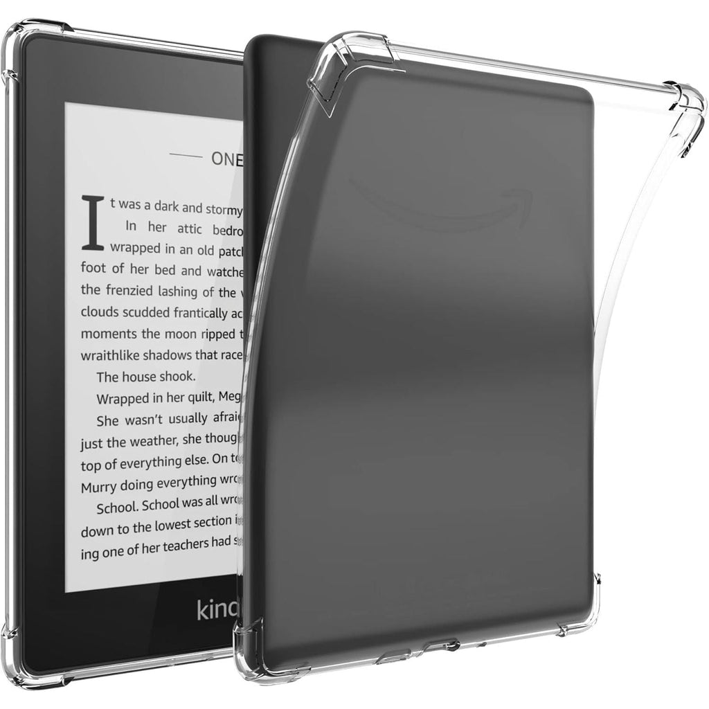 Buy now Clear Case for 6.8" Kindle Paperwhite 11th Generation 2021 and Signature Edition TPU Back Cover, Bumper Corners Slim Protective Case for 11th Gen Kindle Paperwhite- Transparent (Transparent) at indiglob india