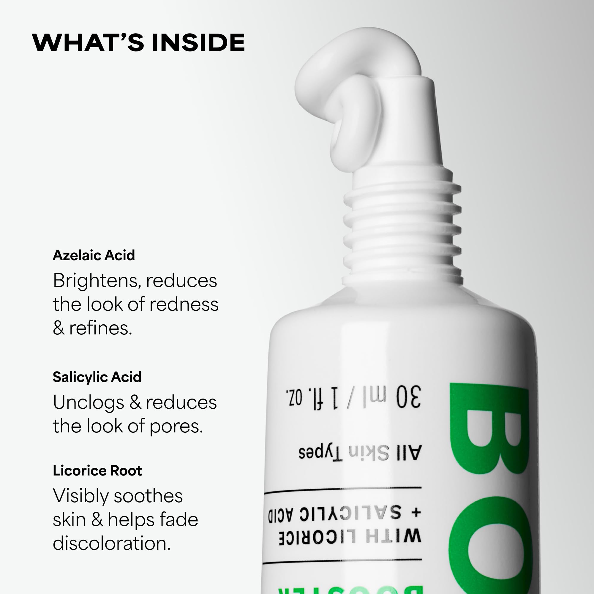 Paula's Choice BOOST 10% Azelaic Acid Booster Cream Gel Serum | Oil-Free Serum Fades Discoloration & Post-Blemish Marks with Licorice Extract & Salicylic Acid, Fragrance-Free