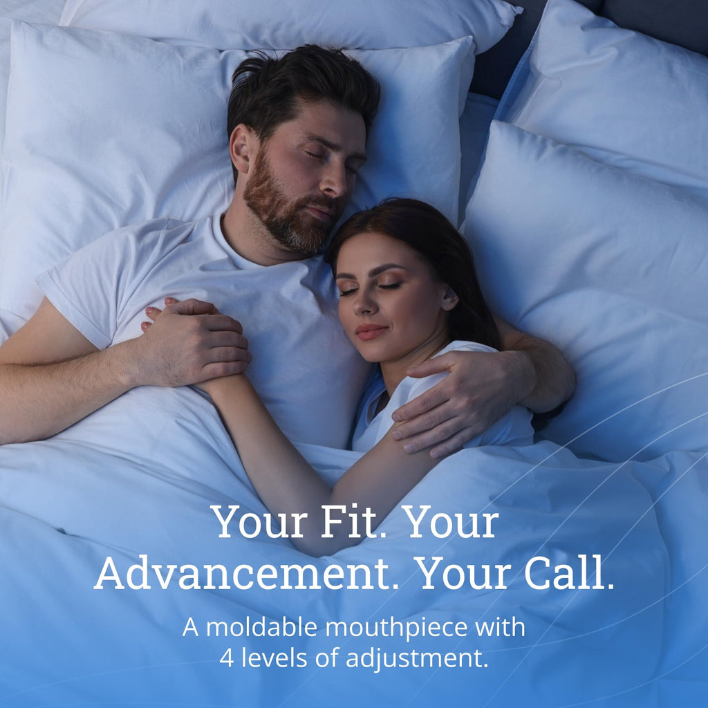 ZQuiet Advance Custom Anti-Snoring Mouthpiece, 4-Level Jaw Advancement