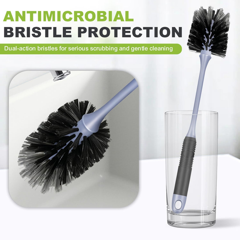 Long Handle Bottle Brush, Non-Scratching Water Bottle Brush Cleaner