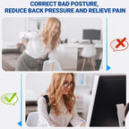 Posture Corrector for Women & Men, Adjustable Upper Back Brace Straightener