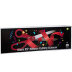 Buy now Giant Ribbon Cutting Scissor Set with Red Satin Ribbon Included - 25" Extra Large Scissors - Heavy Duty Metal Construction for Grand Openings, Weddings, Inaugurations, Ceremonies & Special Events at indiglob india