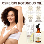 2 Pack Cyperus Rotundus Oil, Natural for Reducing Body Hair Growth, Cyperus Rotundus Oil for Hair Removal, Reduces Unwanted Hair Growth, Reducing Body Hair Growth, Shrink Pores