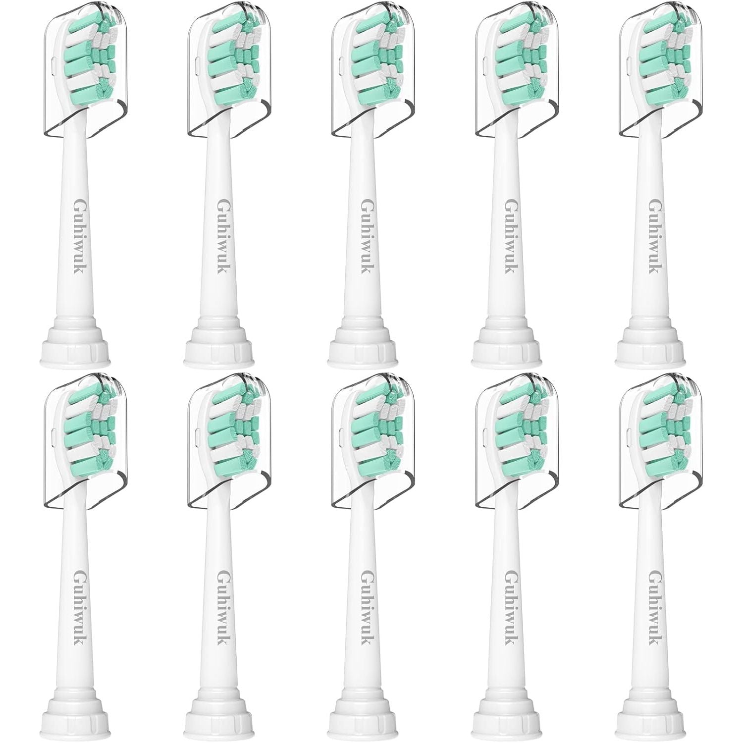 Buy now Replacement Toothbrush Heads for Philips Sonicare: Electric Toothbrush Replacement Heads Compatible with Sonicare Plaque Control ProtectiveClean 4100 5100 6100 C2 G2 W2,10 Pack at indiglob india