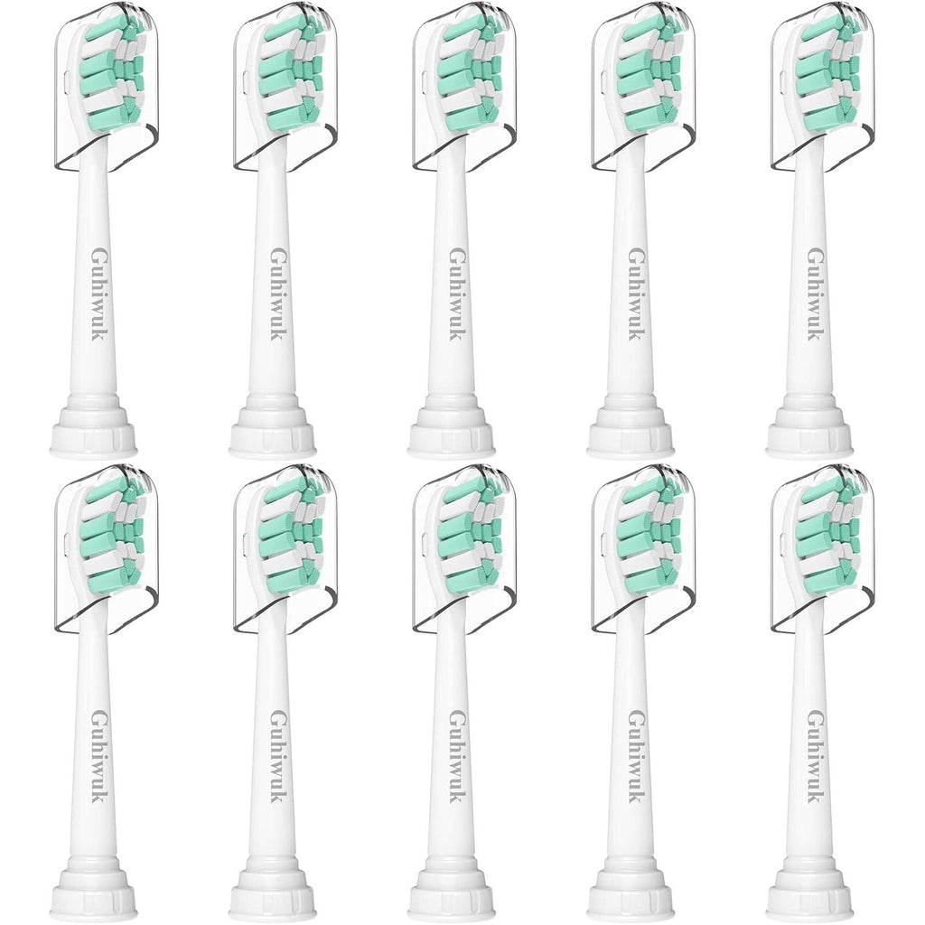 Buy now Replacement Toothbrush Heads for Philips Sonicare: Electric Toothbrush Replacement Heads Compatible with Sonicare Plaque Control ProtectiveClean 4100 5100 6100 C2 G2 W2,10 Pack 10pack White at indiglob india