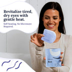 Buy now CorneaCare Rest: Self Heating Warm Compress for Dry Eyes | Heated Eye Mask for Fast Relief | No Microwave or Washcloth Needed | Travel Ready | 30 Count at indiglob india