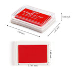 Lsushine 15 Colors Craft Ink Pads, Washable Stamp Pads for DIY Stamping