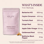 Glov Beauty Berberine Complex Cellular Energy & Metabolism Support Capsules
