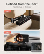 Babyvue BV6PRO Wireless Dual Car Camera Baby Monitor Fast Setup