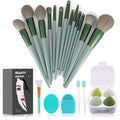 Buy now Makeup Brushes 22 Pcs Makeup Kit,Foundation Brush Eyeshadow Brush Make up Brushes Set (Green, 22 Piece Set) 22 Piece Set Green at indiglob india