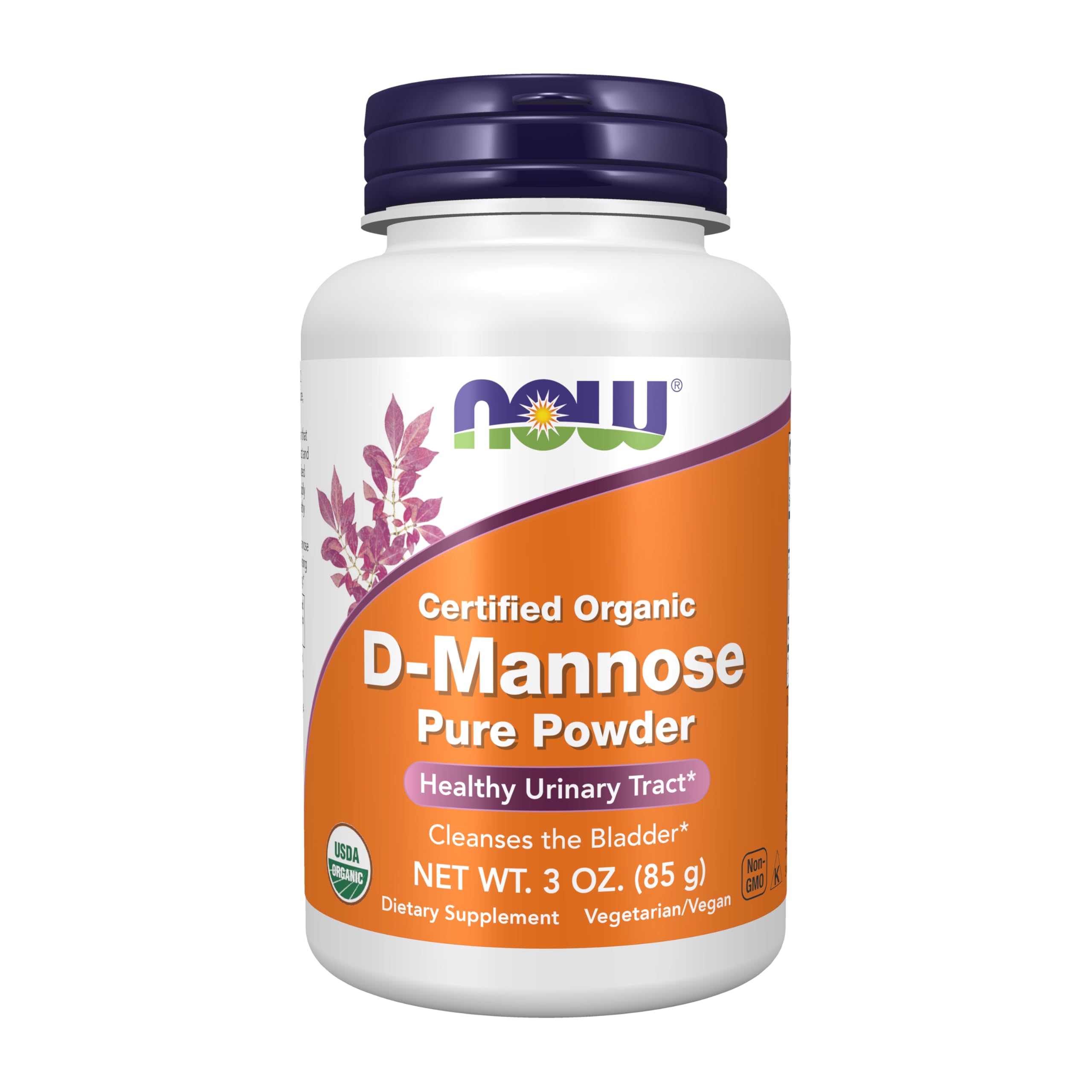 NOW Foods Supplements, D-Mannose Powder, Non-GMO Project Verified, Healthy Urinary Tract*, 6-Ounce