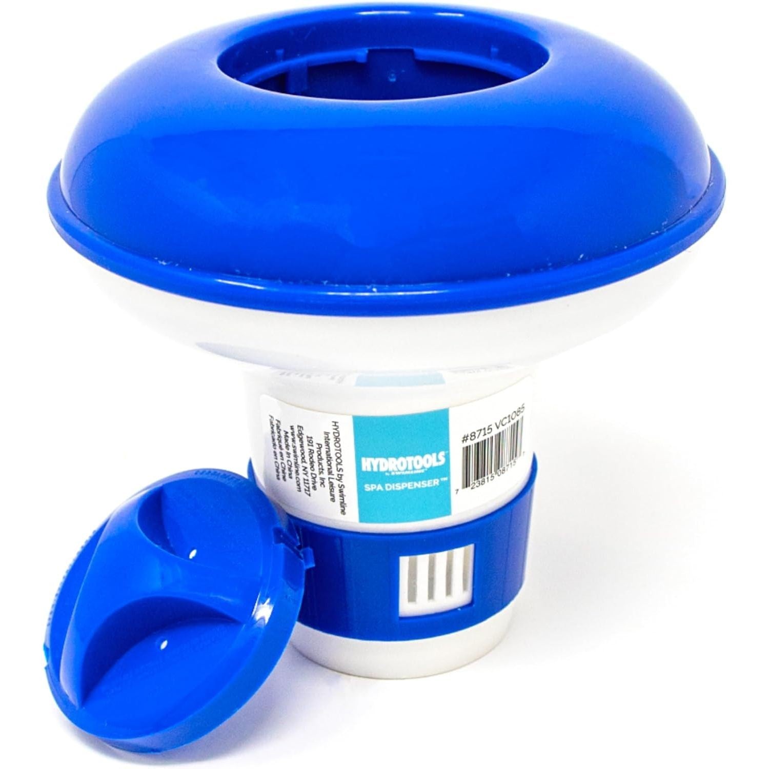 Buy now HYDROTOOLS BY SWIMLINE 8715 Mini Chemical Dispenser For Spas and Personal Pools| Compatible With Bromine & Chlorine Supports 1’’ Tablets | Adjustable Control Ring For Customizable Flow Rate Classic (Mini) at indiglob india