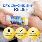 Dr. Scholl's Severe Cracked Heel Repair Restoring Balm 2.5oz, with 25% Urea for Dry, Cracked Feet, Heals and Moisturizes for Healthy Feet