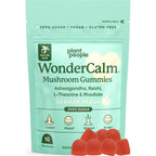 Plant People WonderCalm Mushroom & Ashwagandha Gummies, Peach Flavor 60ct | Natural Calm Gummies to Ease Stress & Boost Mood for Adults Without Sugar, Gluten or Artificial Colors, Vegan-Friendly