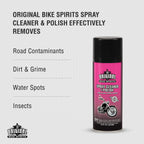 Bike Spirits Spray Cleaner & Polish 14 oz (2 Pack) + Microfiber Rag