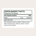 THORNE Biotin, 8 mg Vitamin B7 Supplement, 60 Capsules