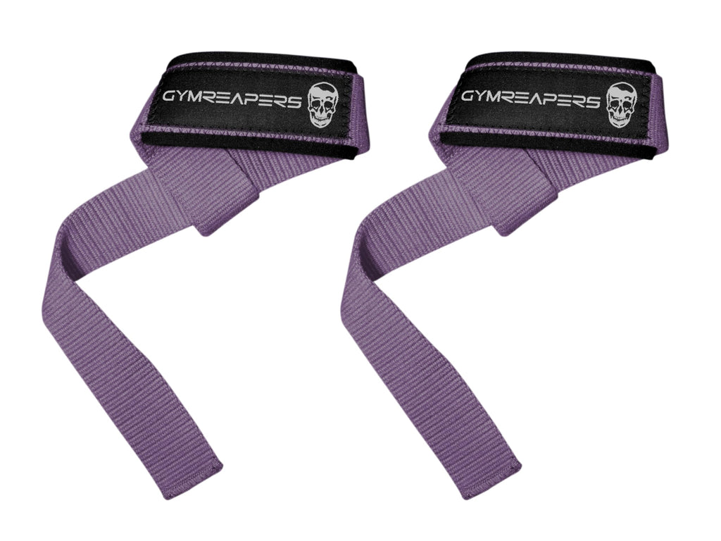 Buy now Gymreapers Lifting Wrist Straps for Weightlifting, Bodybuilding, Powerlifting, Strength Training, & Deadlifts - Padded Neoprene with 18 inch Cotton at indiglob india