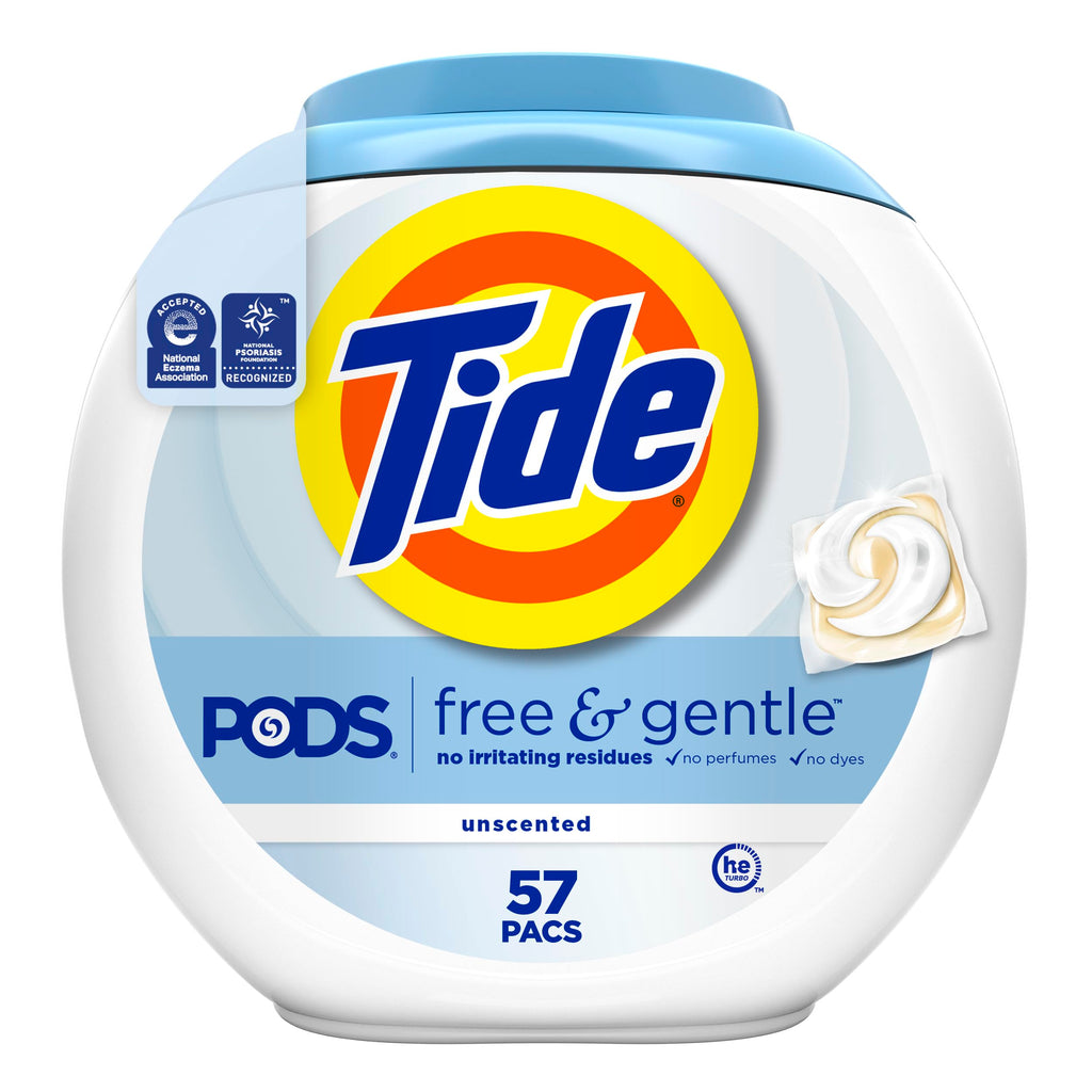 Buy now Tide PODS Free & Gentle Laundry Detergent Soap Pacs, 20 Count, Tide PODS Laundry Detergent at indiglob india