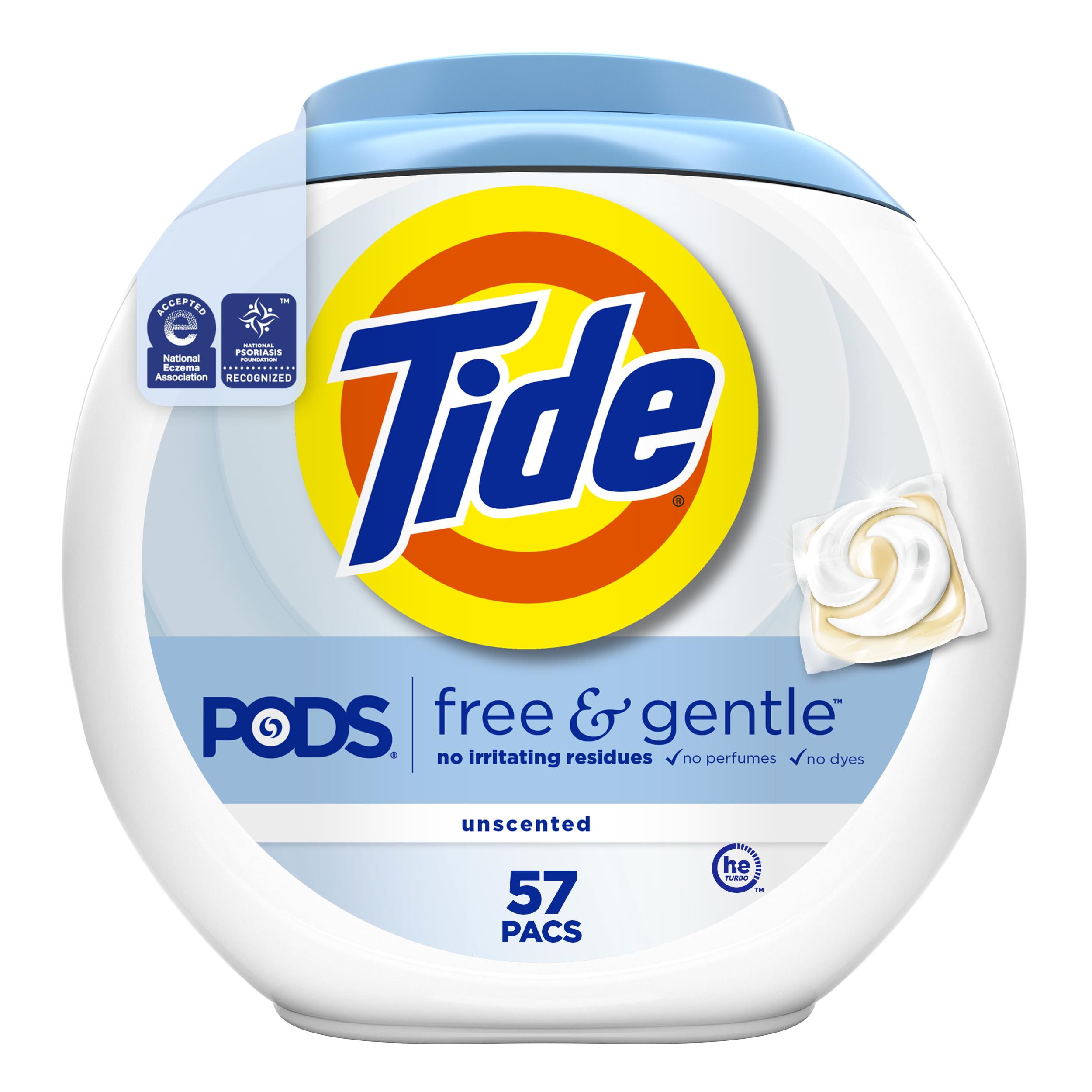 Buy now Tide PODS Free & Gentle Laundry Detergent Soap Pacs, 20 Count, Tide PODS Laundry Detergent at indiglob india
