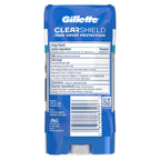 Gillette Antiperspirant and Deodorant for Men, 72hr Sweat & Odor Protection, Long Lasting Freshness, Anti-White Mark Technology, Clear Gel, Cool Wave Scent, 3.8 oz (Pack of 3)