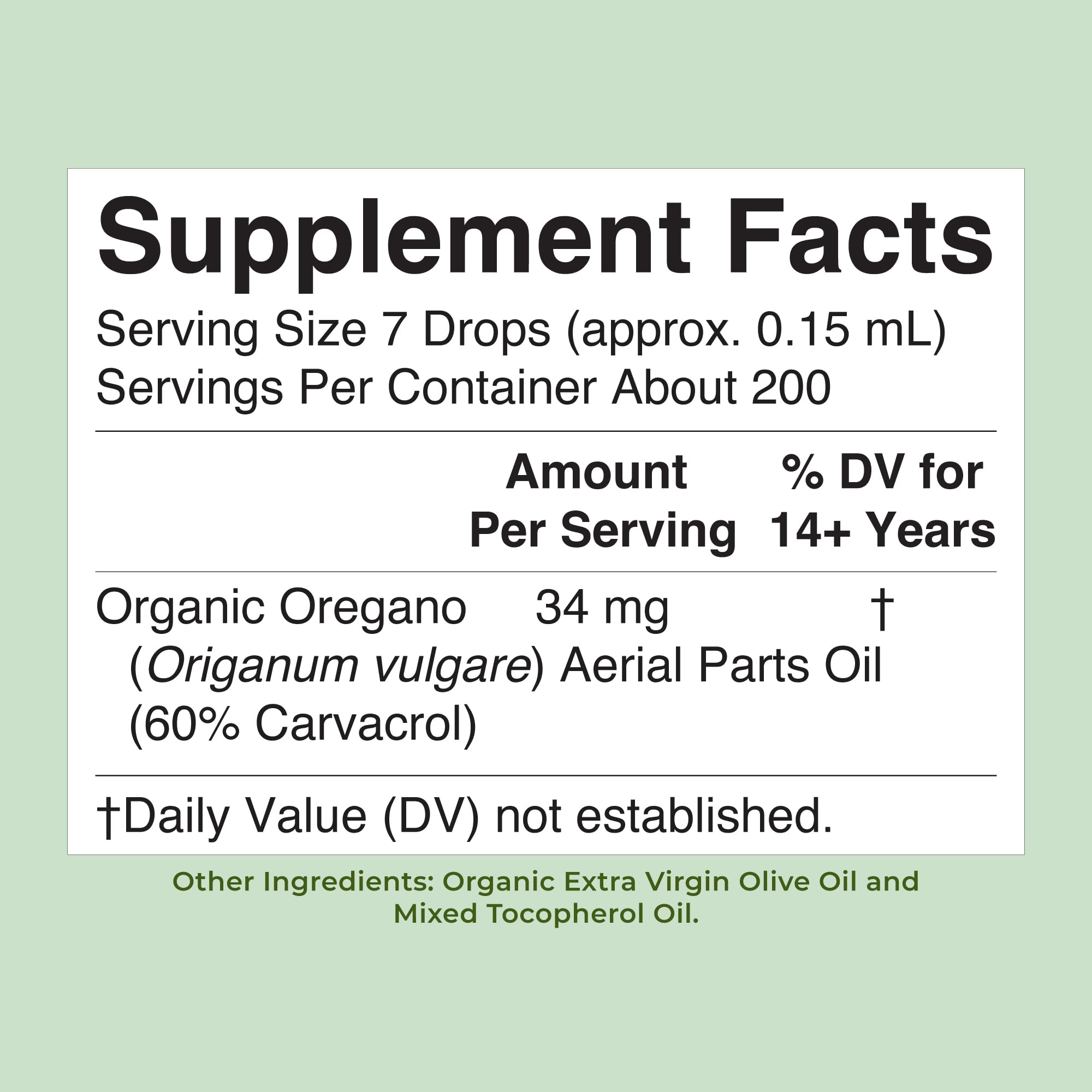 MARYRUTH'S Organic Oil of Oregano Liquid Drops, Sugar Free, 6 Month Supply | 60% Carvacrol, Immune Support Supplement, Traditional Use Herb, Vegan, USDA Organic, CLP Certified, Non-GMO, 200 Servings