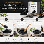 Herbs Botanica Activated Charcoal Powder, Food Grade, 2 oz