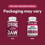 Strong Jaw Gum Restore - Gum Health Supplement for Adults - 180 Capsules