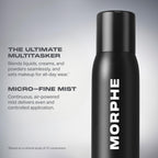 Morphe Continuous Setting Mist - Micro-Fine Makeup Setting Spray with a Natural Radiant Finish - Helps Makeup Resist Caking or Fading & Increases Wear of Foundation (2.8 fl oz)