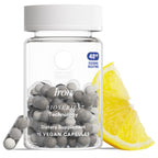 Ritual Iron Bisglycinate Supplement 60mg - 48-Hour Dosing - 15 Capsules | Gentle Support for Women with Low Iron Levels - Blood Boosting** - BioSeries Technology - Vitamin A, C - Vegan - Citrus