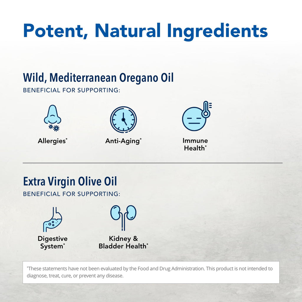 NORTH AMERICAN HERB & SPICE Oreganol - 1 fl. oz. - Unprocessed, Wild, Organic Oregano Oil - Mediterranean Source P73 - Non-GMO - 432 Servings