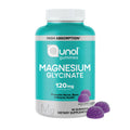Qunol Magnesium Glycinate Gummies 120mg, Vegetarian, Gluten-Free, 90ct | Support Nerve, Bone & Muscle Health, Cognitive Performance, Healthy Stress Response, Restful Sleep; Vegetarian, Non-GMO